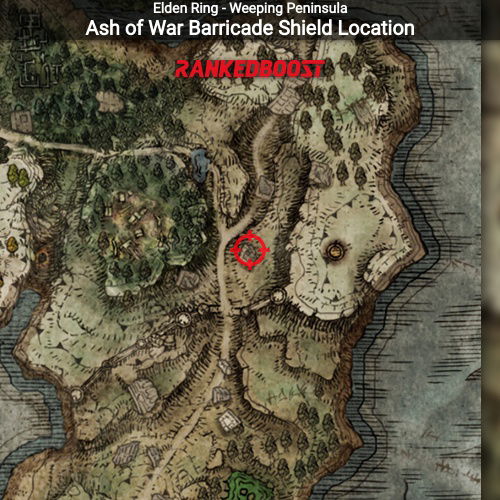 Elden Ring Ash Of War Barricade Shield Where To Find   Where To Find Ash Of War Barricade Shield In Weeping Peninsula 